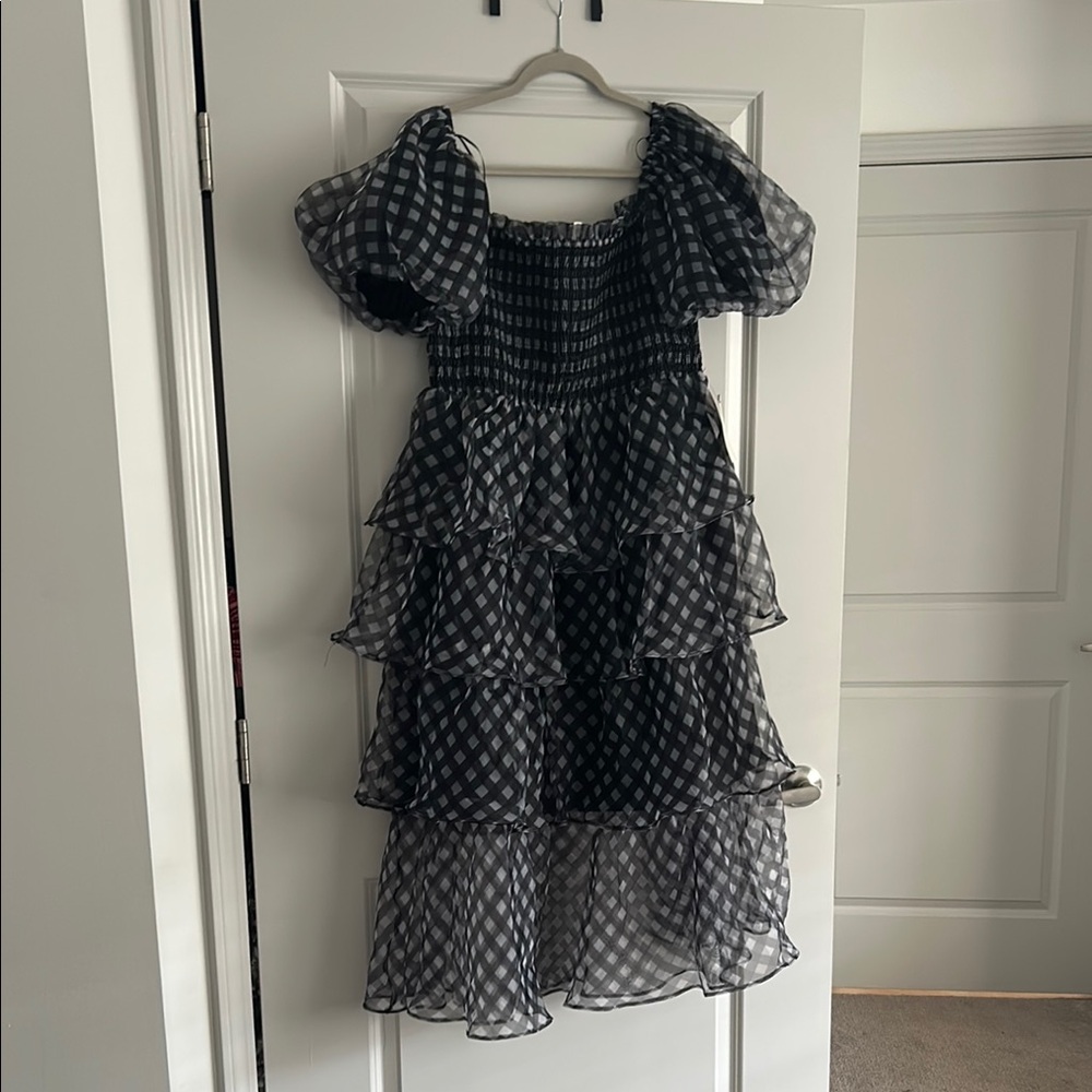Bohme- Bowie Tiered Midi Dress